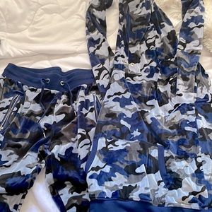 Camo Track set | M- Pants | LG - hoodie